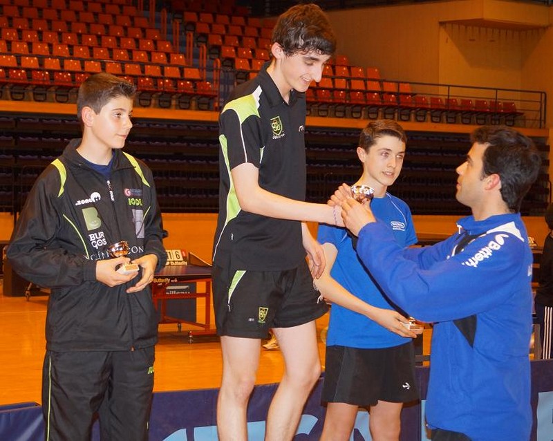 Los jugadores navarros brillan en laTercera fase del Circuito de Jóvenes de la Zona Norte